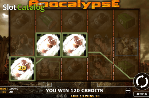 Οθόνη4. Apocalypse (Fils Game) Κουλοχέρης