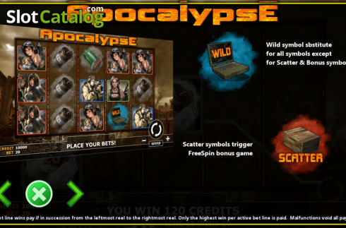 Οθόνη5. Apocalypse (Fils Game) Κουλοχέρης
