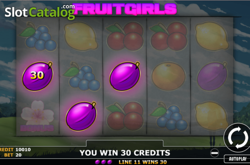 Οθόνη3. Fruit Game Κουλοχέρης