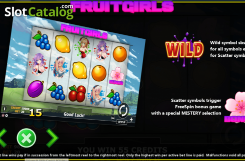 Οθόνη5. Fruit Game Κουλοχέρης