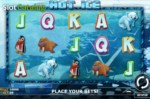 Οθόνη2. Hot Ice Κουλοχέρης