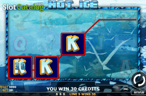 Οθόνη3. Hot Ice Κουλοχέρης