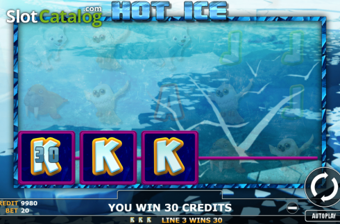 Οθόνη4. Hot Ice Κουλοχέρης