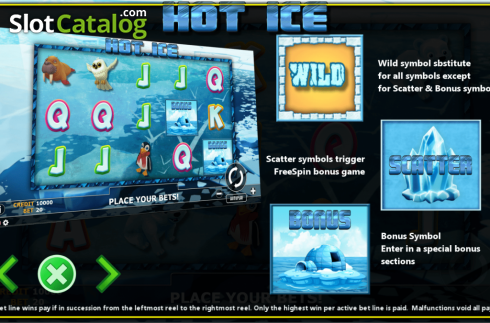 Οθόνη5. Hot Ice Κουλοχέρης