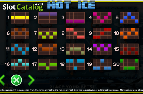 Οθόνη7. Hot Ice Κουλοχέρης