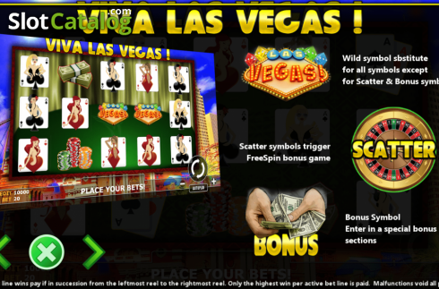 Οθόνη5. Viva Las Vegas (Fils Game) Κουλοχέρης