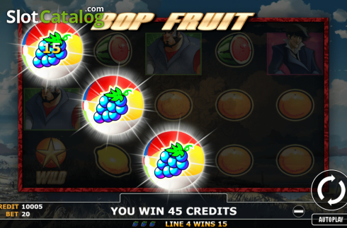 Οθόνη3. Bop Fruit Κουλοχέρης 