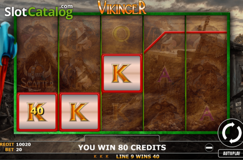 Οθόνη3. Vikinger Κουλοχέρης