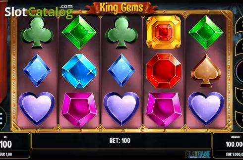 Οθόνη2. King Gems Κουλοχέρης