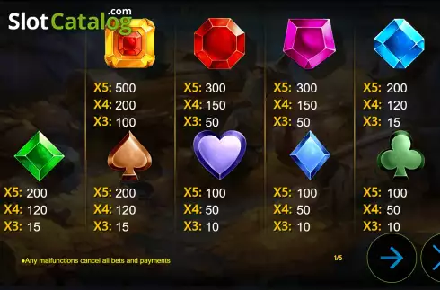 Οθόνη7. King Gems Κουλοχέρης