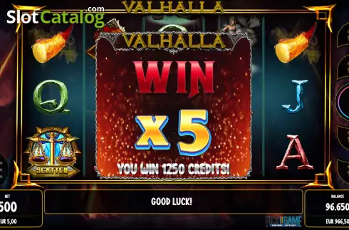 Οθόνη4. Valhalla (Fils Game) Κουλοχέρης