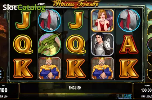 Οθόνη2. Princess Treasure Κουλοχέρης 
