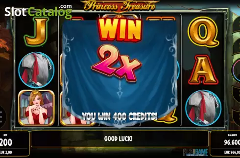 Οθόνη4. Princess Treasure Κουλοχέρης 