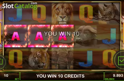 Οθόνη4. Lucky Jungle (Fils Game) Κουλοχέρης