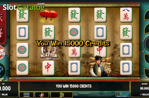 Οθόνη4. Spin Mahjong Κουλοχέρης