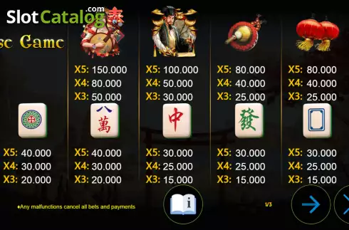 Οθόνη5. Spin Mahjong Κουλοχέρης