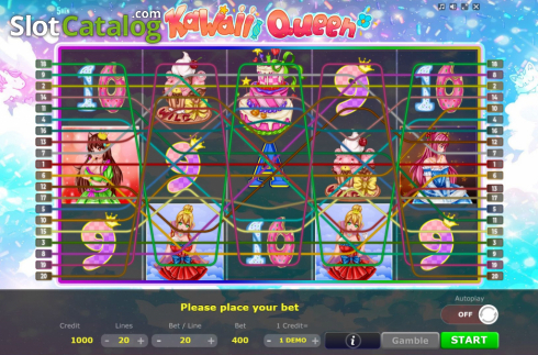 Οθόνη2. Kawaii Queen Κουλοχέρης