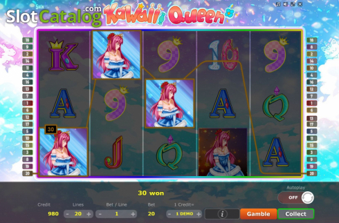 Οθόνη3. Kawaii Queen Κουλοχέρης