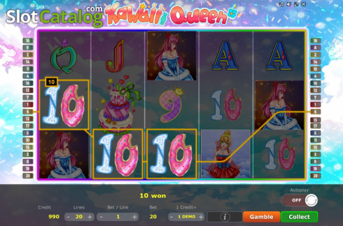 Οθόνη4. Kawaii Queen Κουλοχέρης