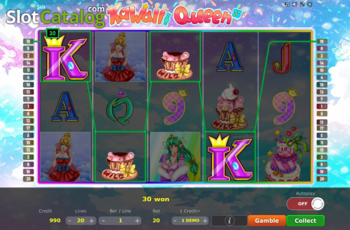 Οθόνη6. Kawaii Queen Κουλοχέρης