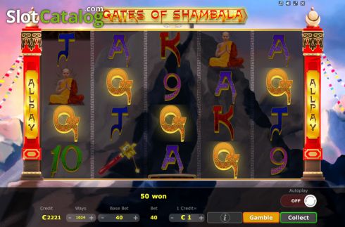 Οθόνη3. Gates of Shambala Κουλοχέρης