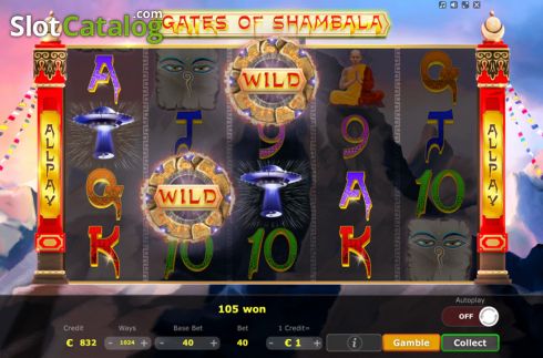 Οθόνη5. Gates of Shambala Κουλοχέρης