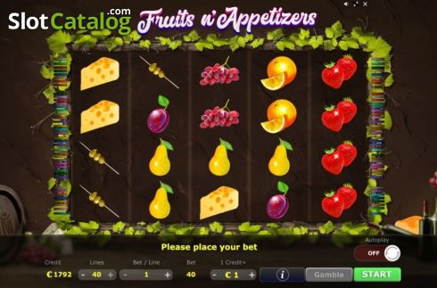 Οθόνη2. Fruits n Appetizers Κουλοχέρης 