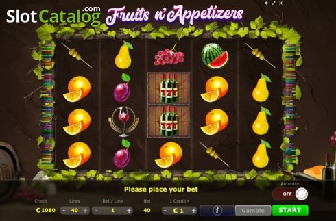Οθόνη4. Fruits n Appetizers Κουλοχέρης 