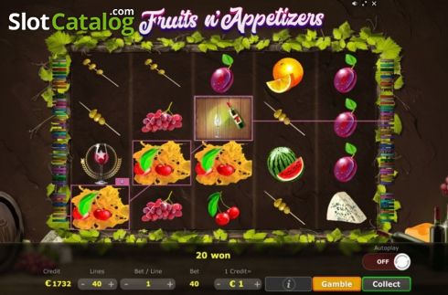 Οθόνη5. Fruits n Appetizers Κουλοχέρης 