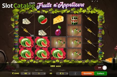 Οθόνη6. Fruits n Appetizers Κουλοχέρης 