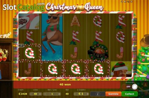 Οθόνη7. Christmas Queen Κουλοχέρης