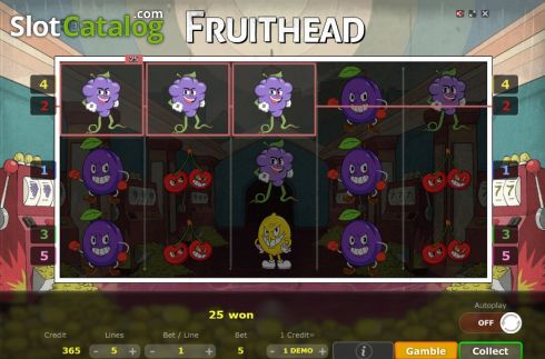 Οθόνη5. Fruithead Κουλοχέρης 