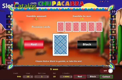 Οθόνη5. Chupacabra Κουλοχέρης 