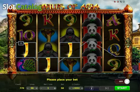 Οθόνη3. Wilds of Asia Κουλοχέρης