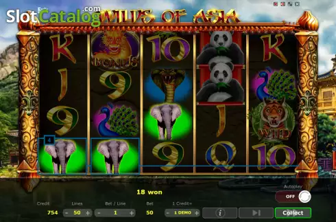 Οθόνη4. Wilds of Asia Κουλοχέρης