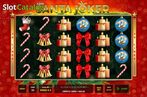 Οθόνη2. Santa Joker Κουλοχέρης