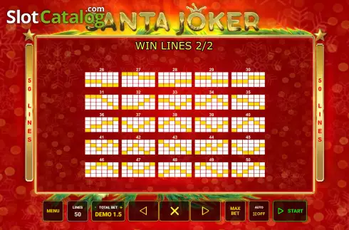 Οθόνη8. Santa Joker Κουλοχέρης
