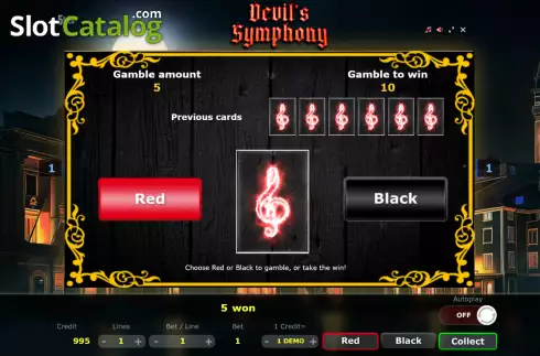 Οθόνη5. Devil's Symphony Κουλοχέρης