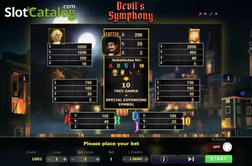 Οθόνη6. Devil's Symphony Κουλοχέρης