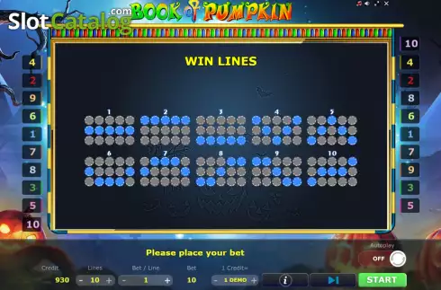 Οθόνη8. Book of Pumpkin (Five Men Games) Κουλοχέρης 