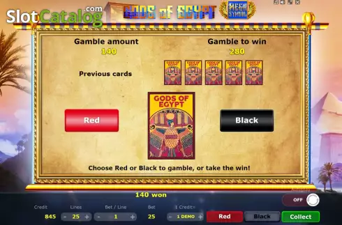 Οθόνη5. Gods of Egypt (Five Men Games) Κουλοχέρης 