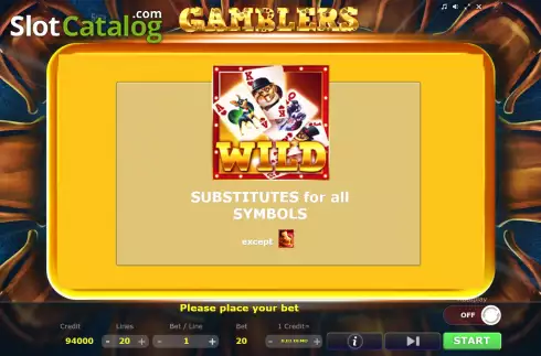 Οθόνη7. Gamblers (Five Men Games) Κουλοχέρης