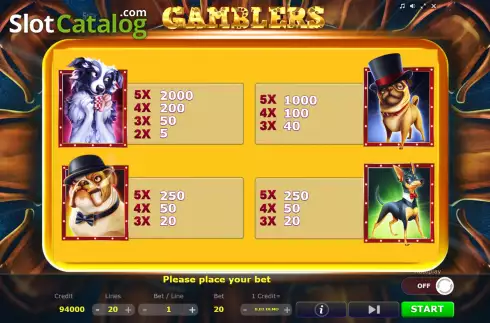 Οθόνη8. Gamblers (Five Men Games) Κουλοχέρης