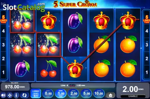 Οθόνη3. 5 Super Crown Κουλοχέρης