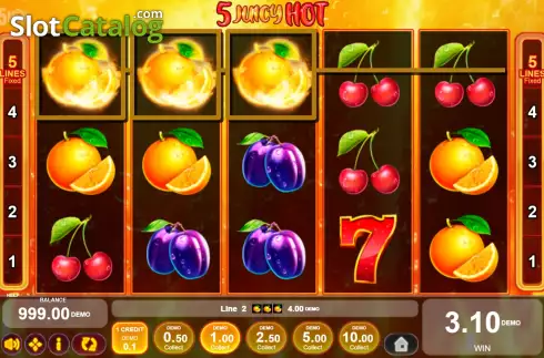 Οθόνη4. 5 Juicy Hot Κουλοχέρης