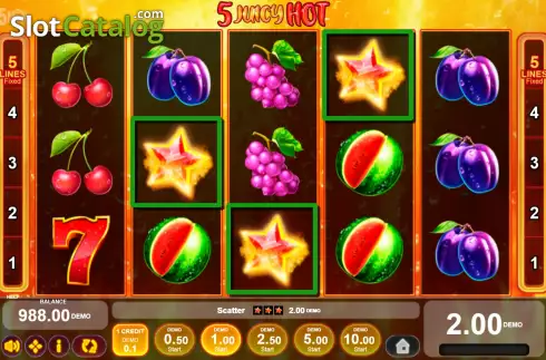 Οθόνη3. 5 Juicy Hot Κουλοχέρης