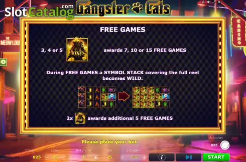 Οθόνη6. Gangster Cats Κουλοχέρης
