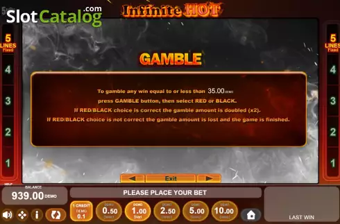 Οθόνη8. Infinite Hot (Five Men Games) Κουλοχέρης