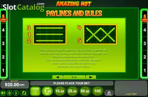 Οθόνη9. Amazing Hot Κουλοχέρης
