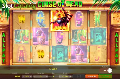 Οθόνη3. Curse of Dead Κουλοχέρης